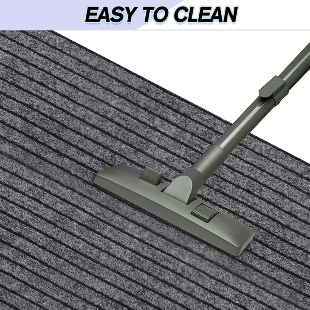 Carpet Bathroom Hallway Entrance Solid Color Stripe Kitchen Rug Runners Washable Non-slip Kitchen Mat Doormat Long Corridor