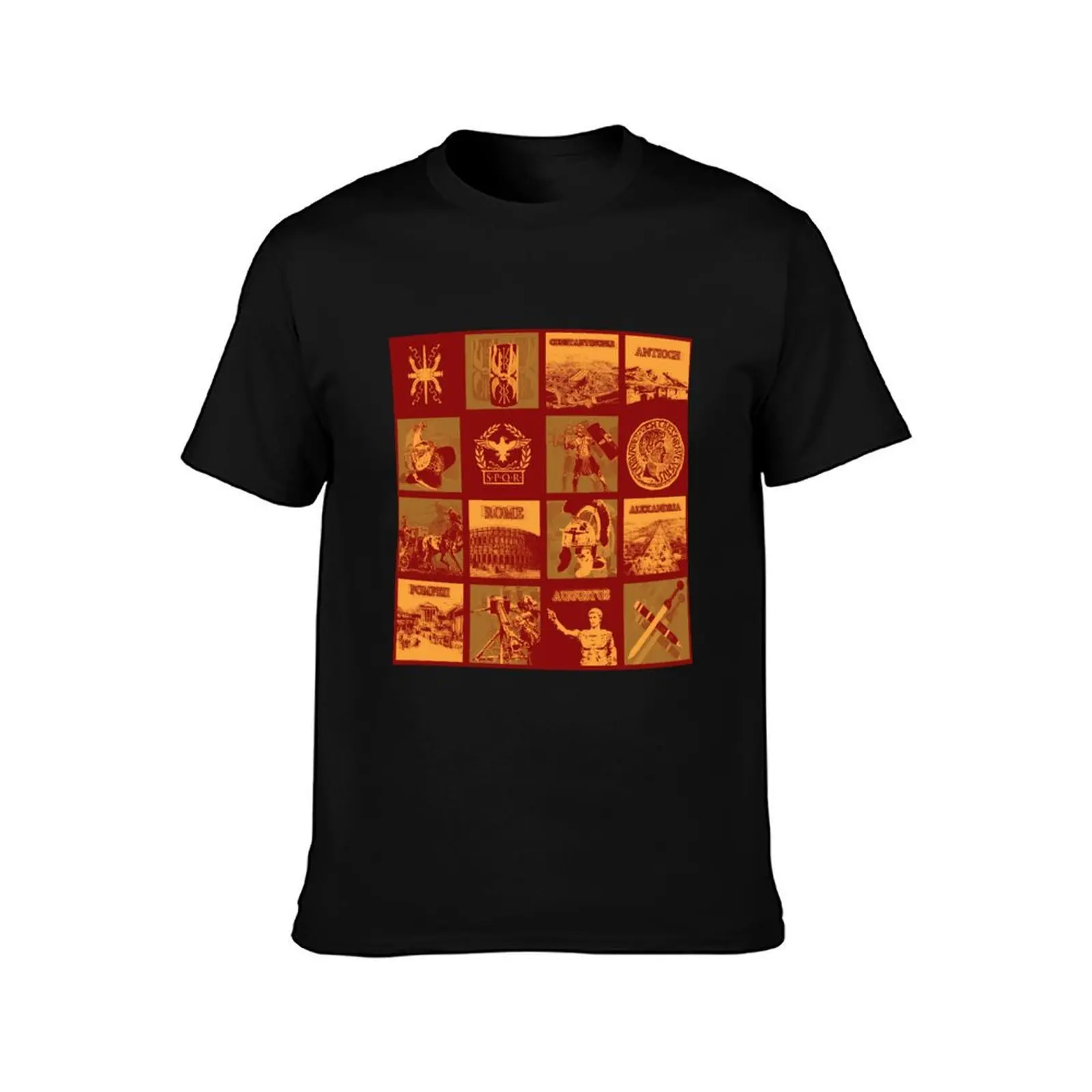 Roman Empire collage T-Shirt Performance Workout Short Sleeve Tee T-Shirt