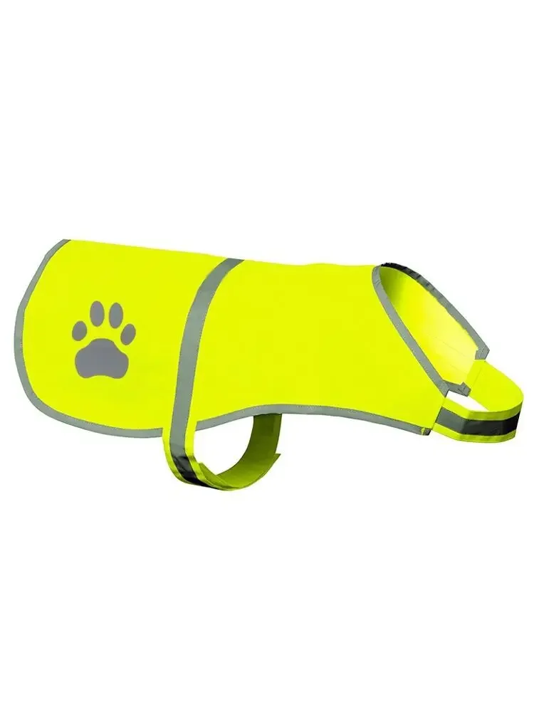 Adjustable Dog Reflective Vest Waterproof Fluorescent High Visibility Dog Jacket Help Protect Your Puppy Outdoor