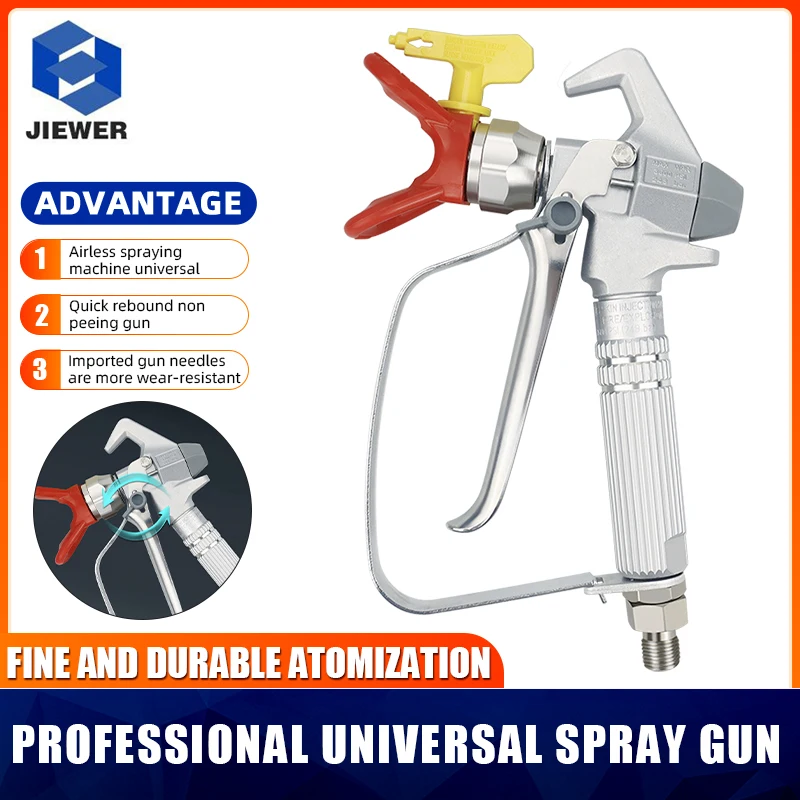 Airless Spray Gun with Guard and 517 Tip for Airless Paint Sprayers  Pump Sprayer Parts and Accessories