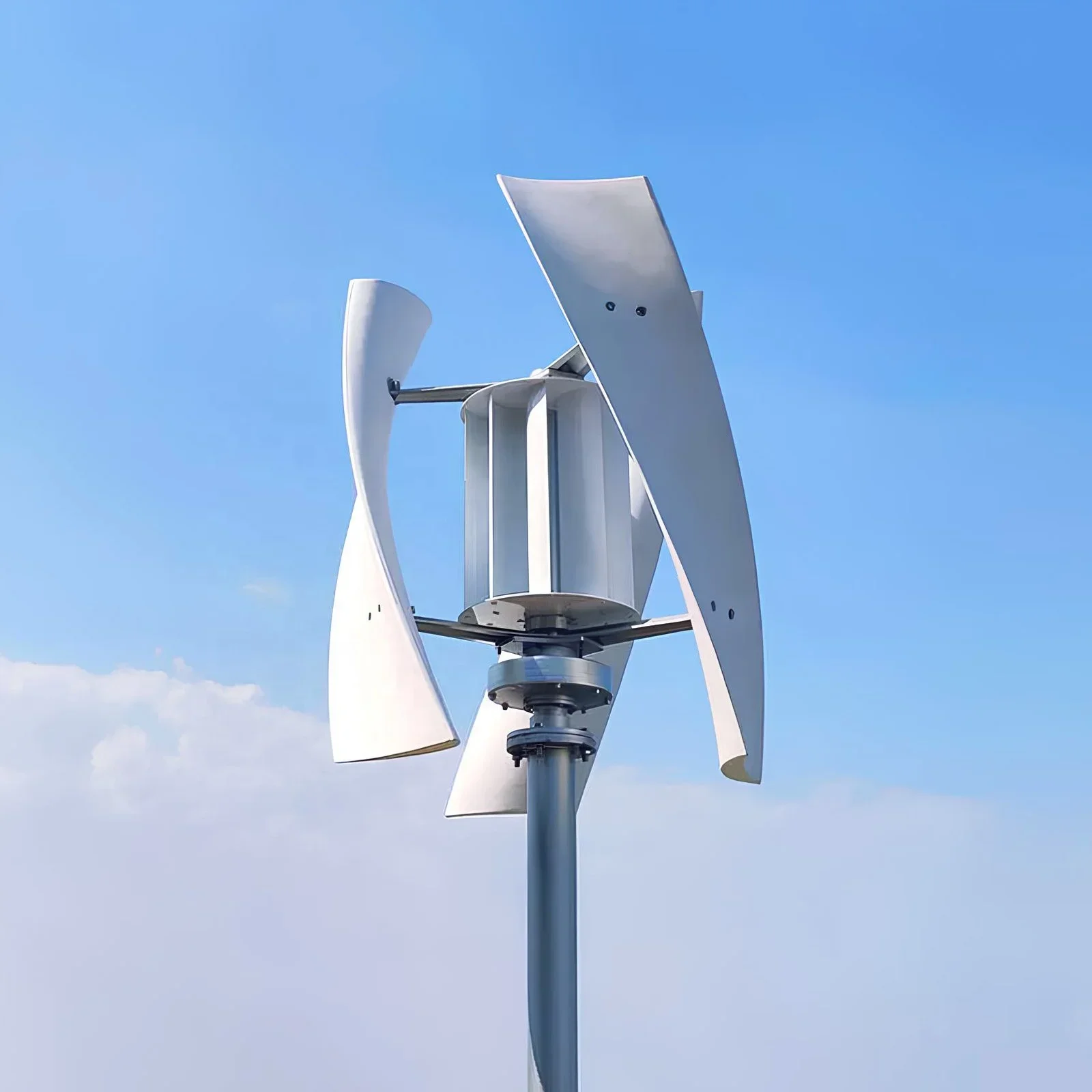 

5KW Wind Turbine Generator & 5KW Solar Panel Hybrid Power System With Battery Bank Free Alternative Energy For Home Use