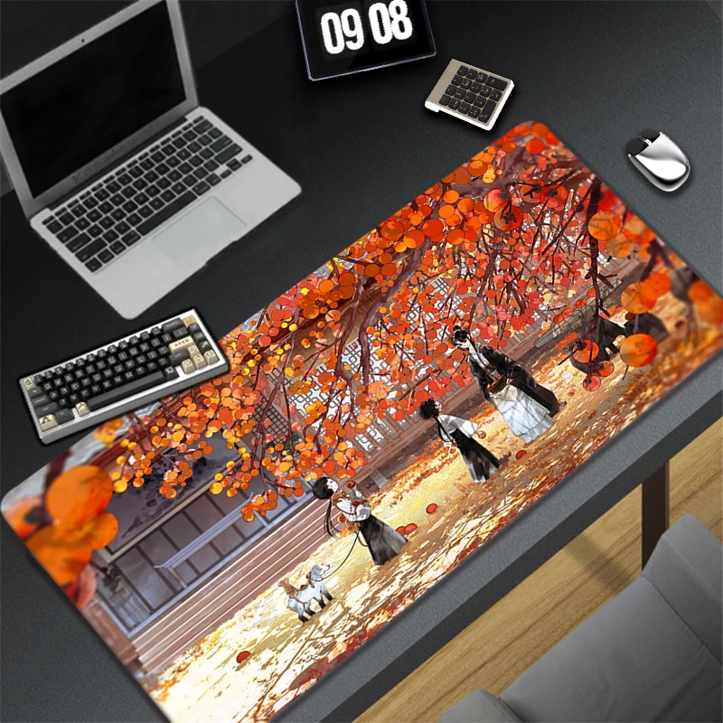 

Anime Pc Carpet Mouse Pad Gamer Gaming Accessories Desk Mat Non-slip Mousepad Pc Anime Mats XXL 50x100cm Keyboard Table Rug