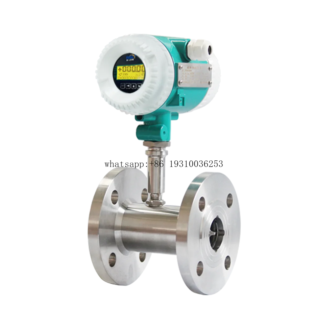 

China Brand DN4 DN300 6.3 Mpa High Accuracy Flange Liquid Turbine Flowmeter