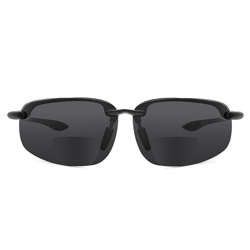JULI okulary przeciwsłoneczne okulary dwuogniskowe dla kobiet mężczyzn, TR90 rama Ultra lekki i słońce czytanie ochrona UV 8001