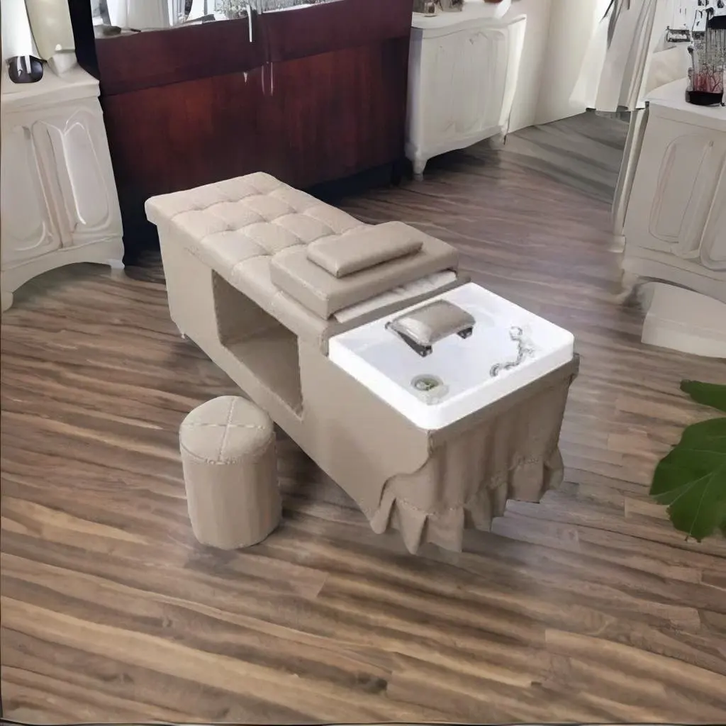 

Beauty Salon Chairs Shampoo Bed Wash Hair Salon Spa Hairdresser Chairs Head Massage Head Spa Sink Chaise Coiffure Furniture