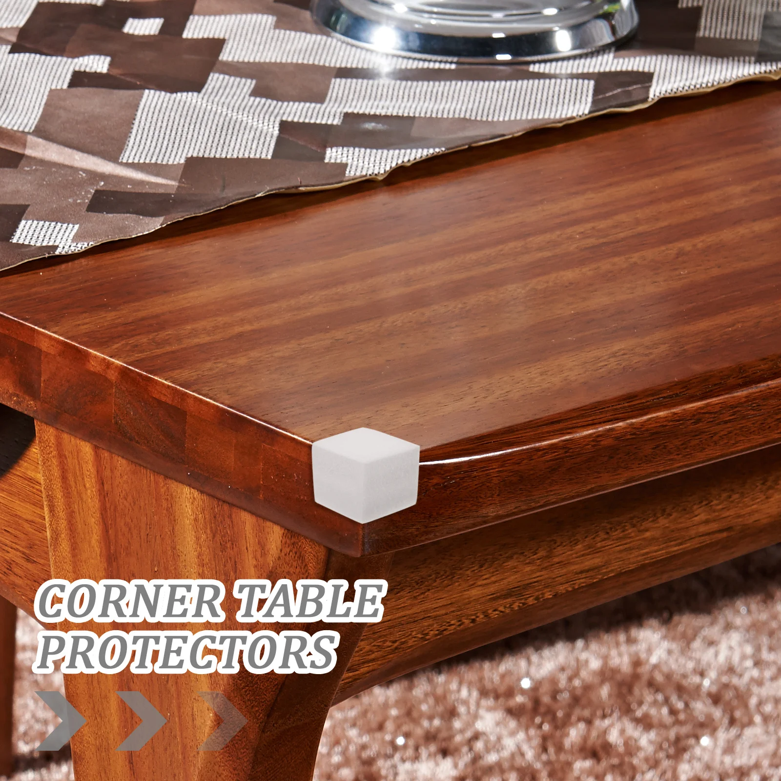 50Pcs Corner Bumpers for Furniture Easy Apply No Tools Needed Edge Protection Guards for Table Frame Corners Transport Storage