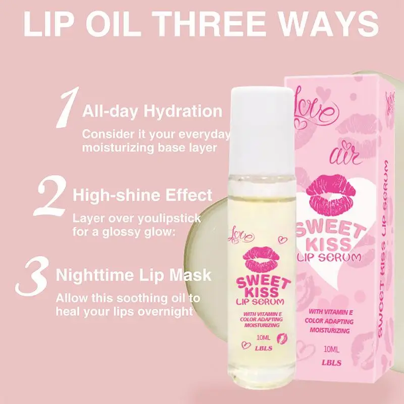 Moisturizing Sexy Lip Plumper Oil Repairing Reduce Brighten Mask Beauty Care Plump Lip Lip Fine Gloss Lines Cosmetics Serum Q7V0