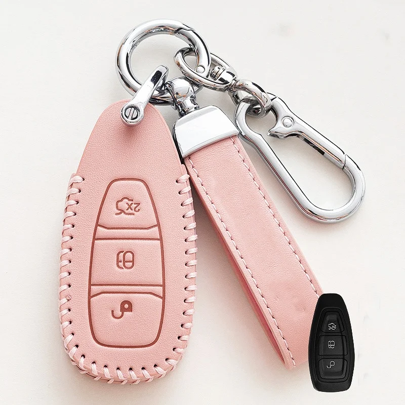 

Durable Car Remote Key Case Cover Shell Fob for Ford Focus 3 4 ST Fiesta Fusion Kuga Ecosport Mondeo MK3 MK4 Protect Accessories