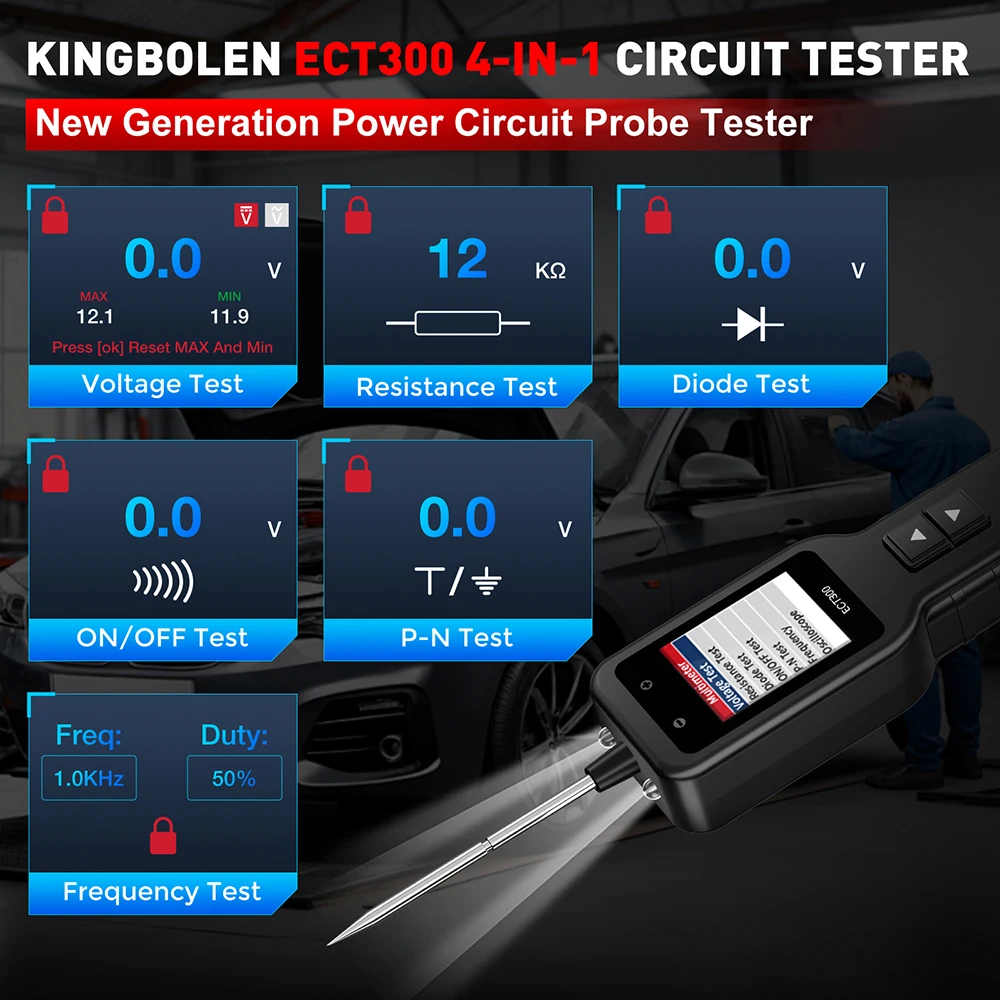 Tester obwodów samochodowych E – Circuit Breaker Finder recenzja i cena