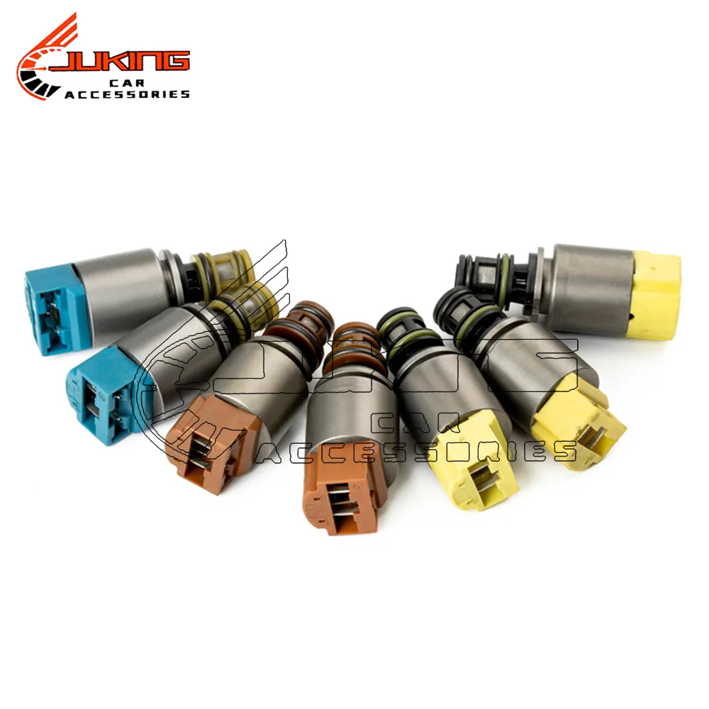 

Genuine 6HP21 6HP28 ZF6HP21 ZF6HP28 Transmission Solenoid 7 Kit For Audi A6 A8 Q7 BMW X3 X5 Jaguar Land Rover 6HP34 1068298046