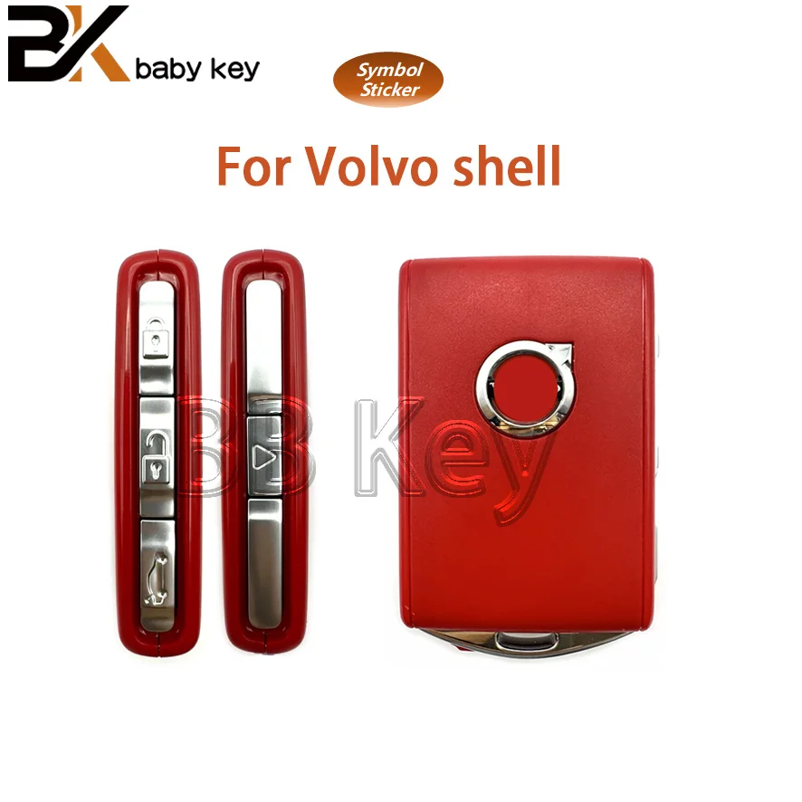 

BB Key Colorful Replacement Car Remote Key Shell Case For Volvo XC40 XC60 S90 XC90 V90 T5 T6 T8 2017 2018 FCC: YGOHUF8423