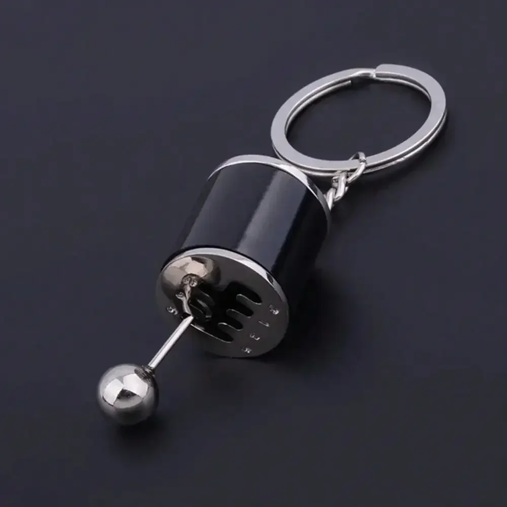 

Turbocharger Keychain Car-styling Keyring Gear Pendant Keychain Stick Knobs Keyring Shift Metal Ring Fanny pack