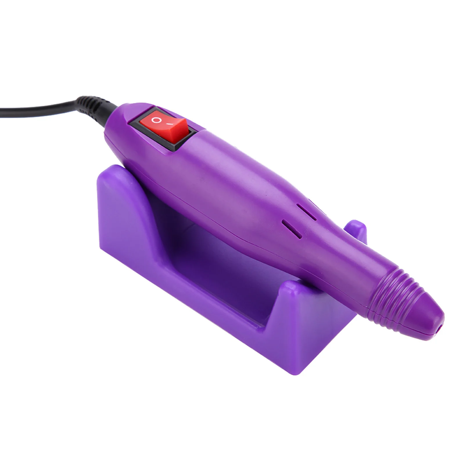 Manicuremachine Elektrische nagelboormachine Professionele elektrische nagelmachine Bestand Manicure Pedicure Schuurboorset Paars