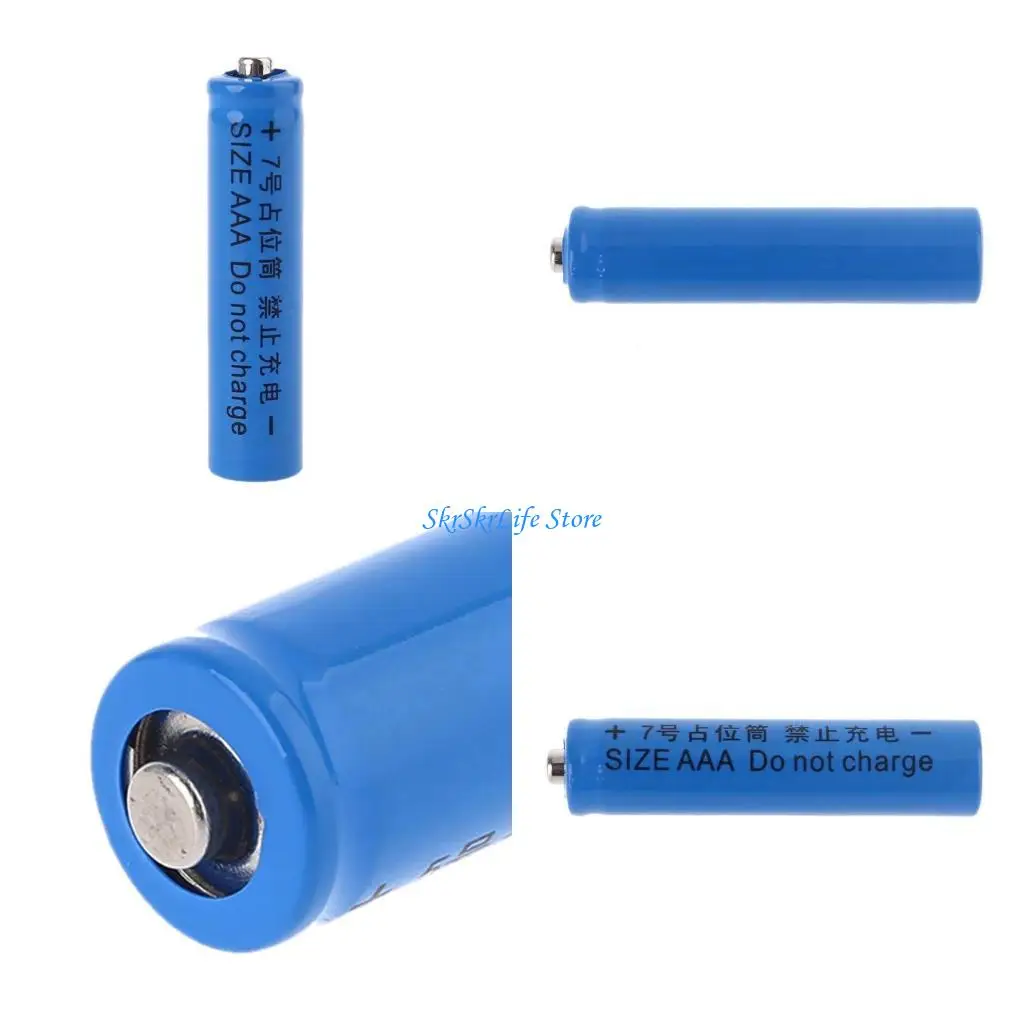 

E65E No Power 10440 AA Dummy Fake Battery Setup for Shell Placeholder Cylinder Conduc
