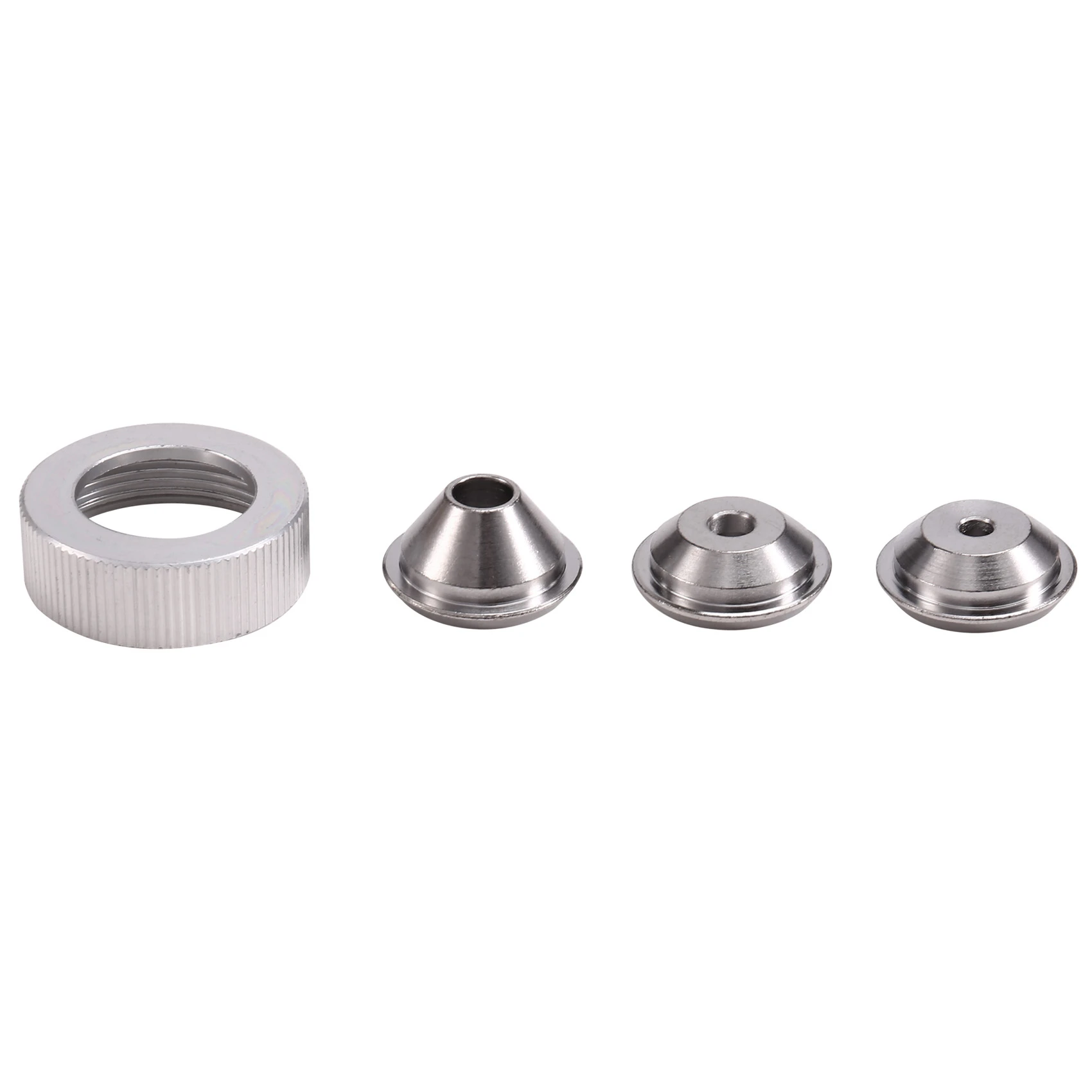 ABAG Texture Sprayer Orifice Tip Set,3 Nozzle Tips,Threaded Collar For Wal-Board Drywall Texture-Pro 200 Hopper Machine