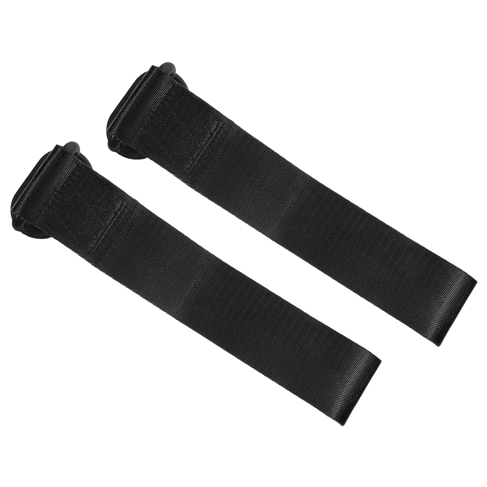 

2 Pcs Black Tow Hook Decoration Sturdy ABS Fade Resistance Universal Towing Ring Car Trailer Hooks Accessories
