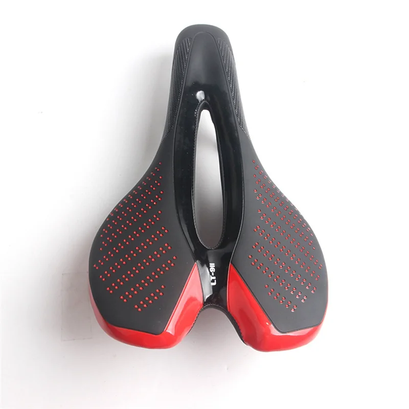 

CGDS-Light Warning Bicycle Cushion Microfiber Folding Bicycle Cushion Mountain Saddle Bicycle Parts