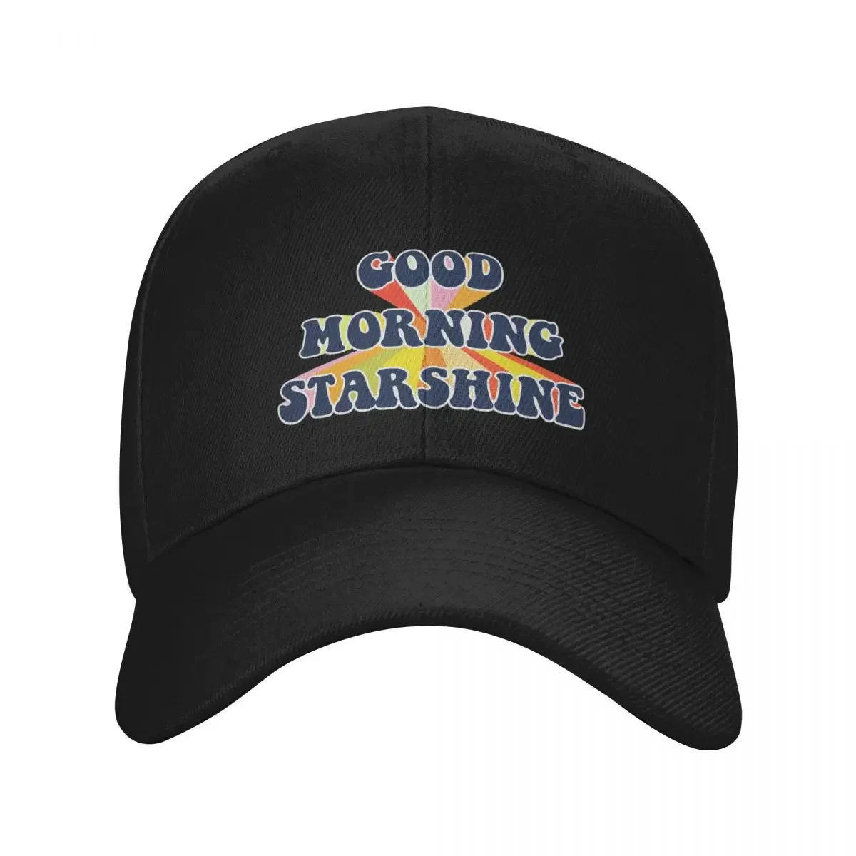 Good morning starshine Baseball Cap black Snap Back Hat hiking hat Sunhat Mens Tennis Women's