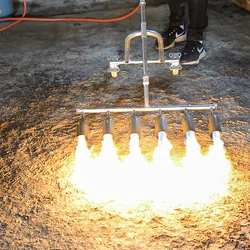 High Quality Stainless Steel Livestock Farm Disinfection Flamethrower 1800℃ High Temperature Sterilization Multi-Jet Flame Torch