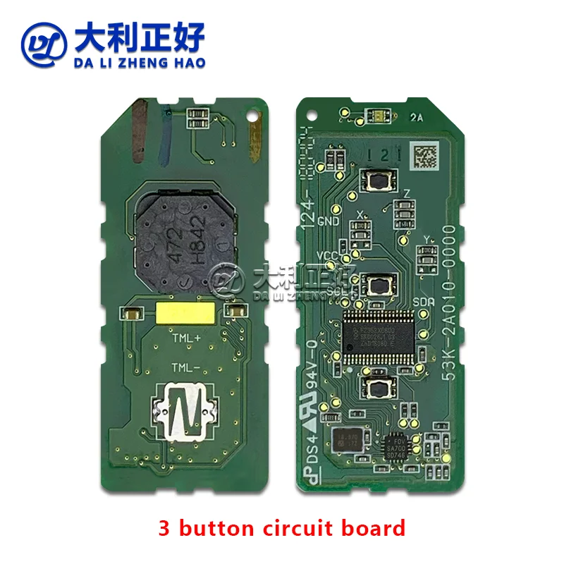 Ключ управления мотоциклом DL для Honda pcx150 x-adv750, смарт-ключ, 3 кнопки, 315 МГц, чип ID47, умный мотоцикл, удаленный ключ, смарт-карта