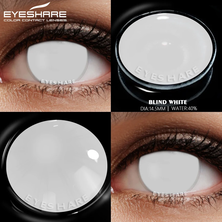 EYESHARE Color Contact Lens Cosplay Colored Lenses for Eyes Anime Lenses 2pcs Colored Contacts Yearly Use Colored Pupils Lenses