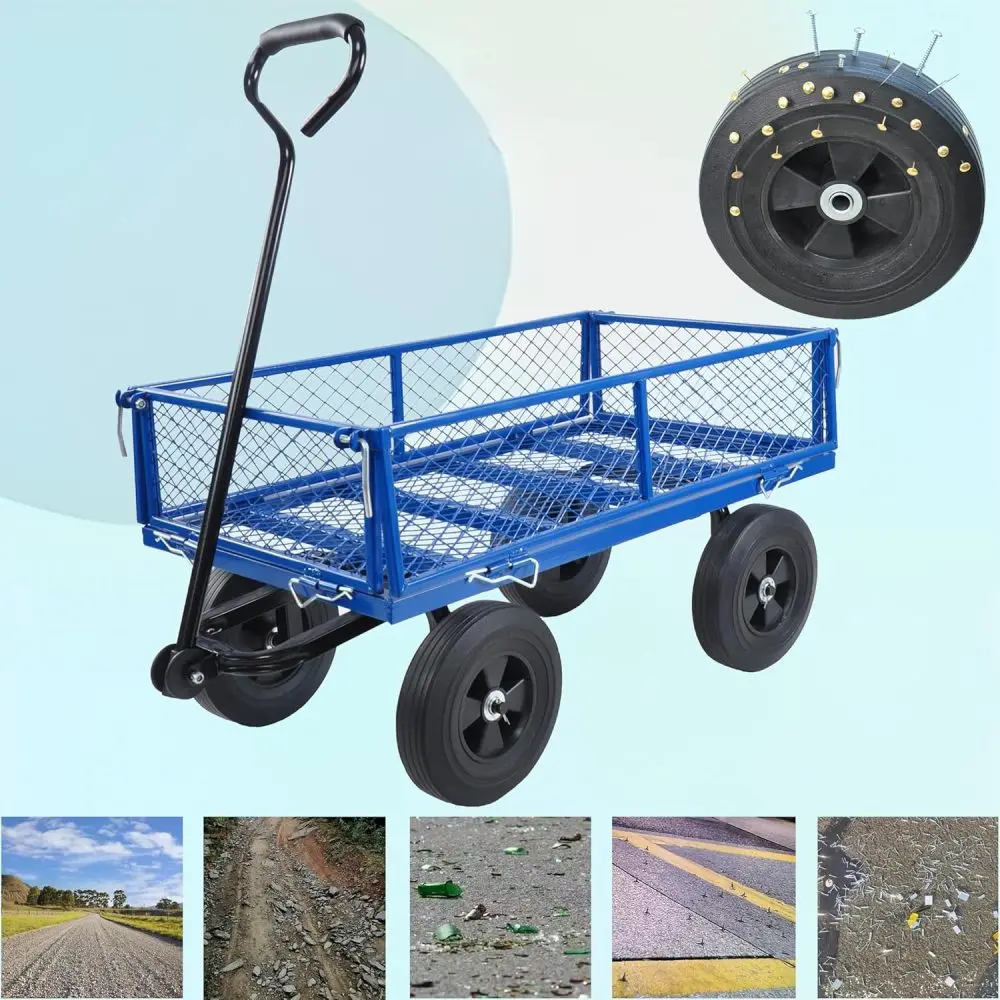 Tool cart, truck, garden cart, farming farm, horticulture, farming handcart, truck, transportation and storage of fertilizers, firewood, construction site bricks