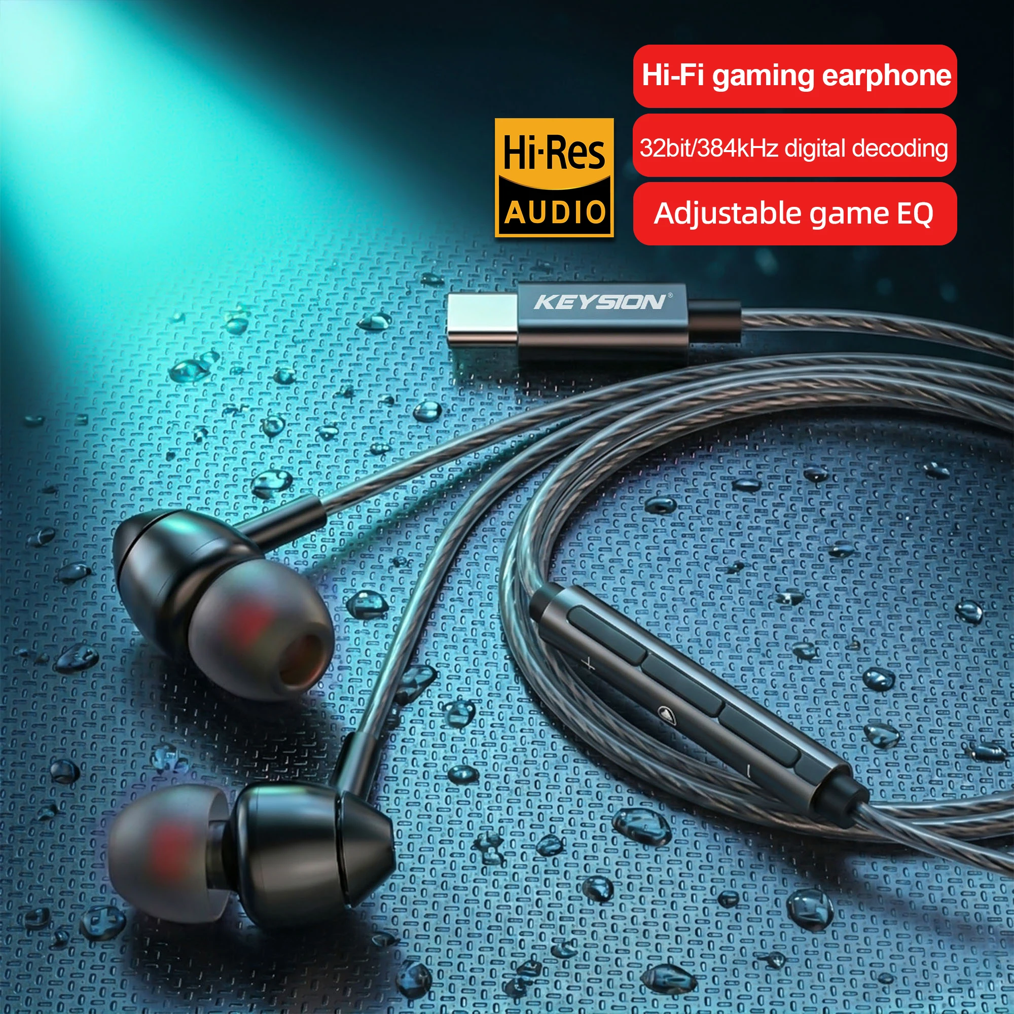 Keysion Type-C Hifi…