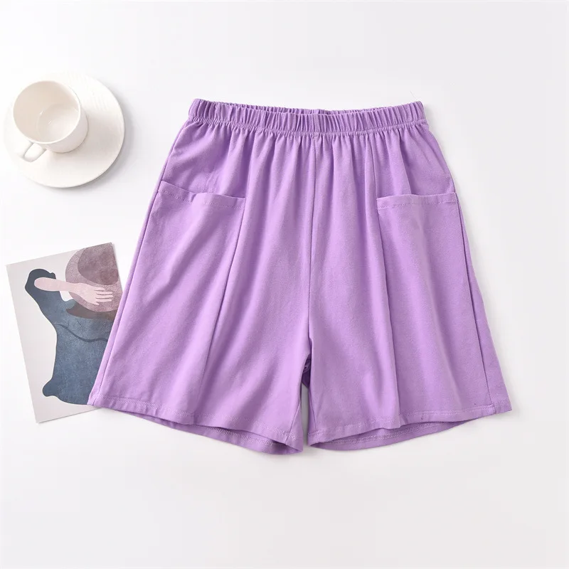 Large Size Modal Cotton Pajamas Pants For Women Casual Summer Sleepwear Shorts Lounge Wear Homewear Pant