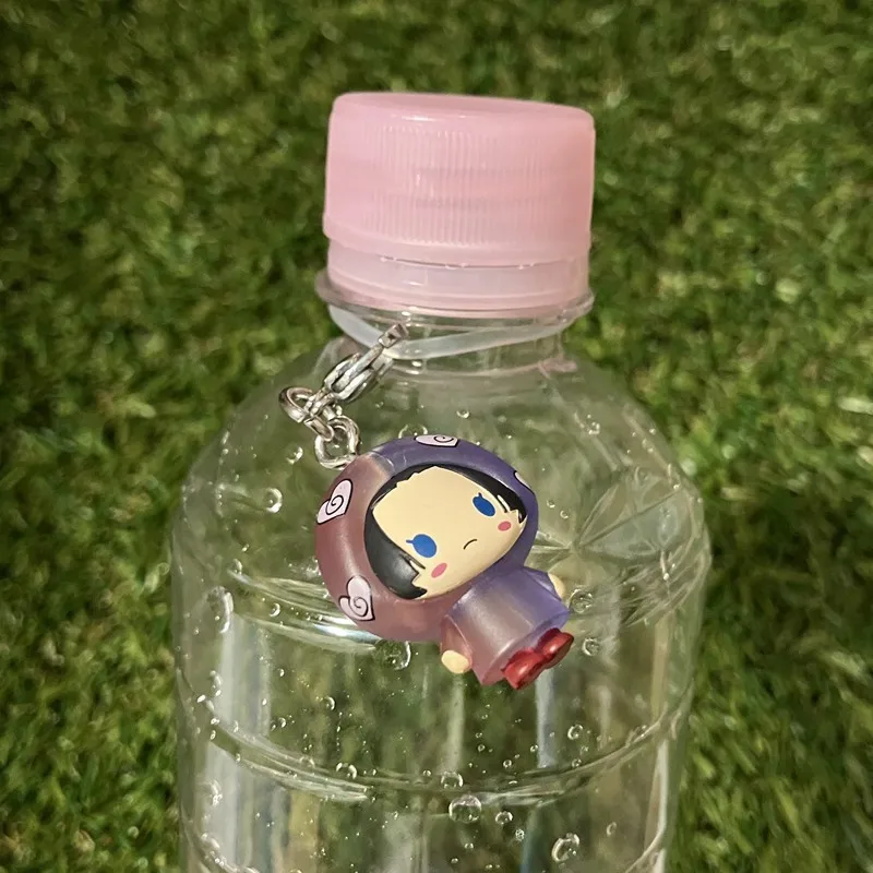 Echter Bandai Regenmantel Stil Schlüsselanhänger Regenschirm Charm mit Ruffy Chopper Boa Hancock Sunny Dolls Actionfigur Modell Spielzeug Geschenke