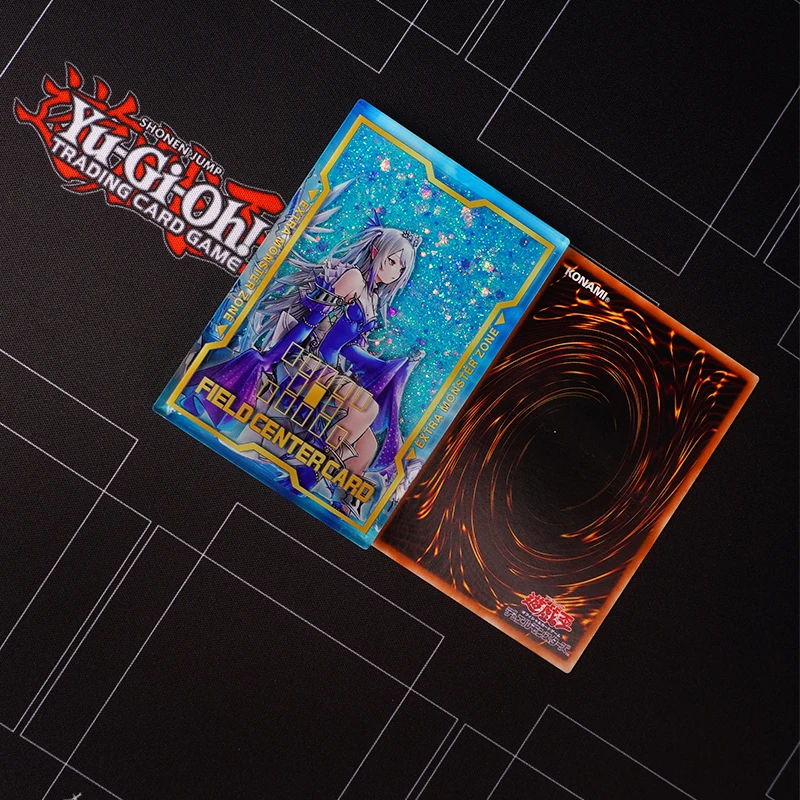 Nuovo fai da te fatto da te Yu-Gi-Oh! Venue Center Card Quicksand Card Lovely Labrynth of The Silver Castle Collection Card Anime Gift Toy