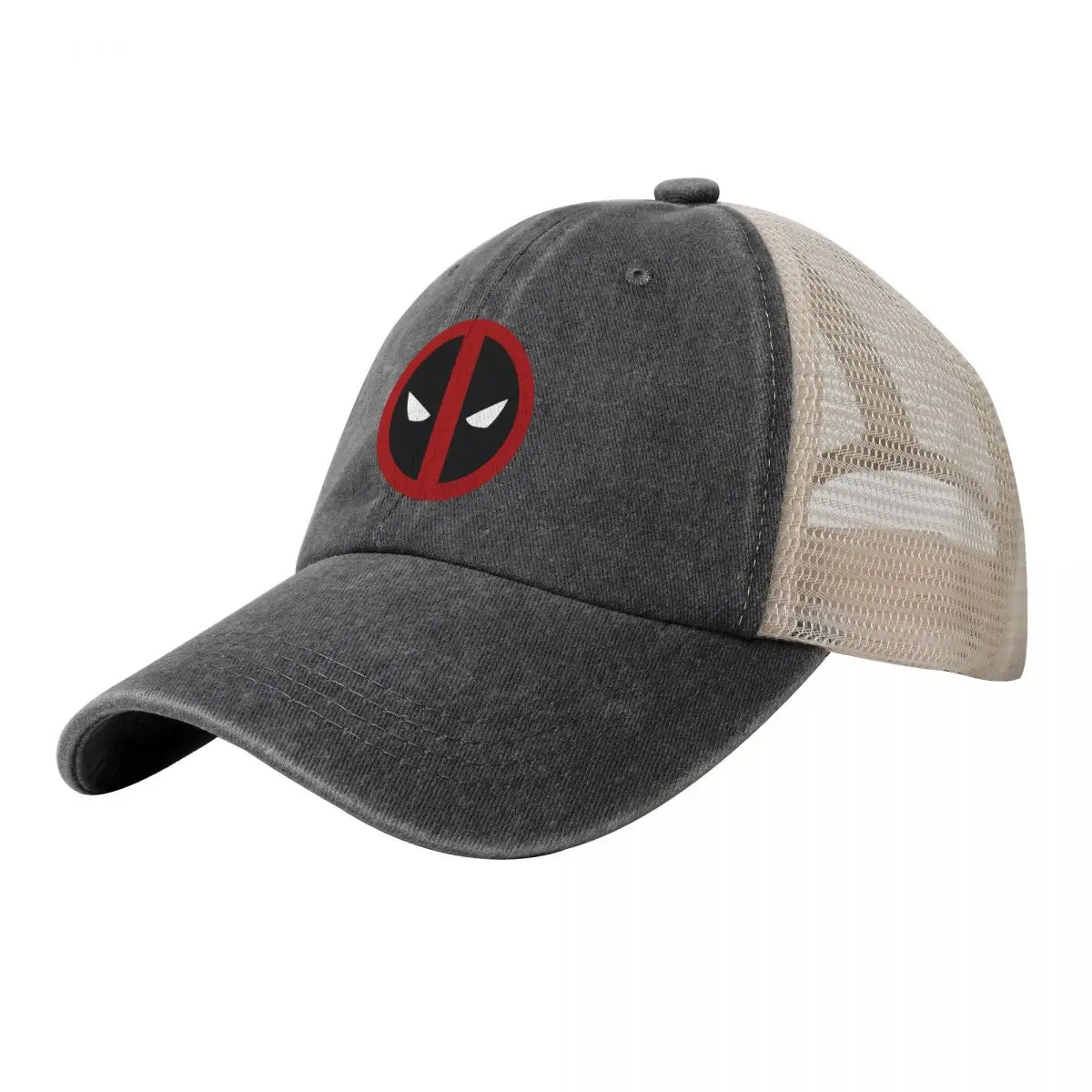 Custom Superhero Baseball Cap Sun Protection Men Women's Cotton Adjustable Deadpool Sympol Trucker Hat Summer