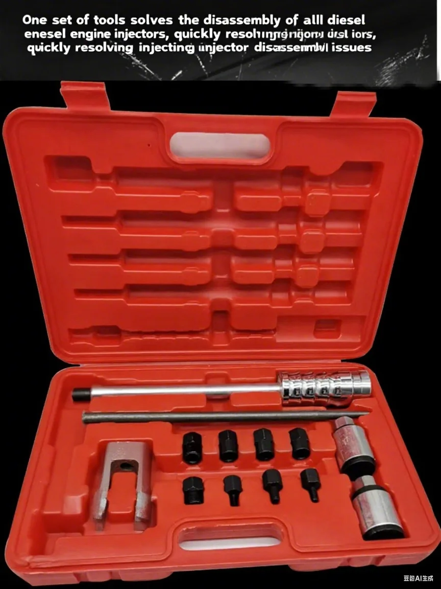 

Сверхмощный скользящий съемник форсунки для снятия топливной форсунки, противоскользящая конструкция с эргономичной ручкой