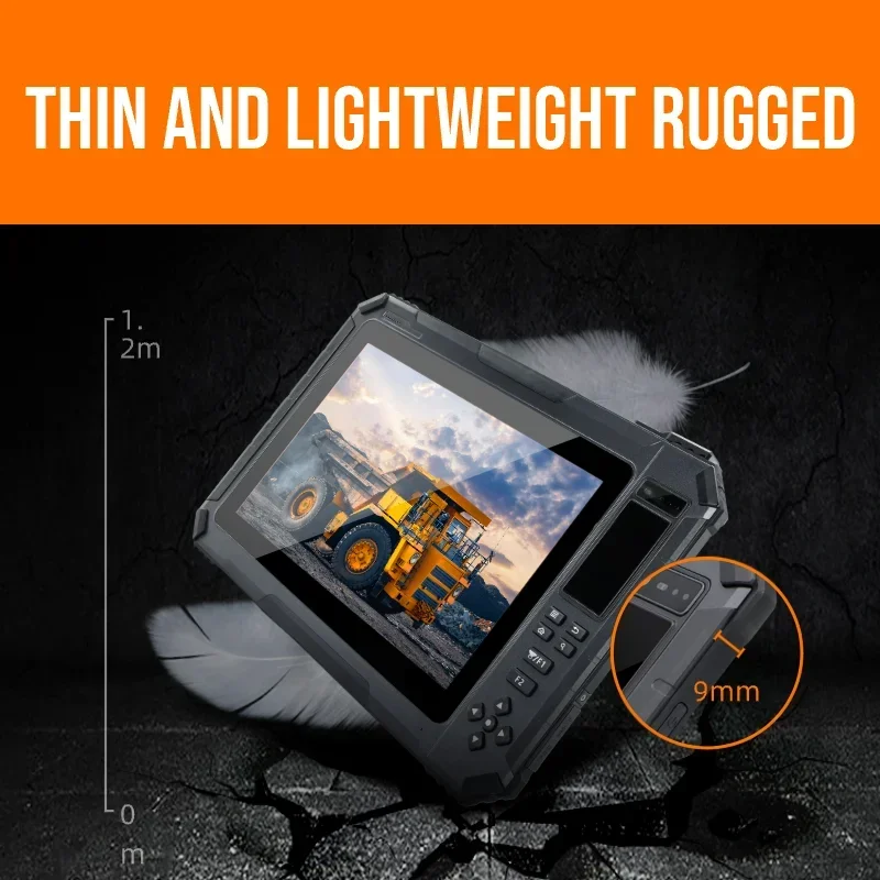 OEM T101EX Explosion Proof Camera Atex Certified 1000nit High Light Nfc Reader Portable Barcode Scanner Rugged Car Tablet PC - view 3