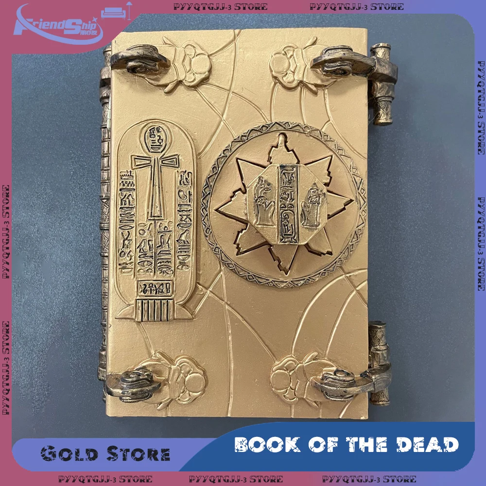 

Ancient Egypt Book of The Dead Key of Hamunaptra The Mummy Home Decor Resin Crafts Ornaments Desk Decoration Prop Storage Box