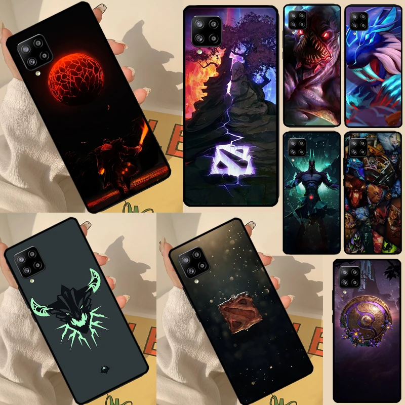 لعبة دوتا 2 لسامسونج غالاكسي A14 A34 A54 A51 A71 A31 A12 A22 A32 A52 A50 A13 A33 A53 A73 الغطاء الخلفي
