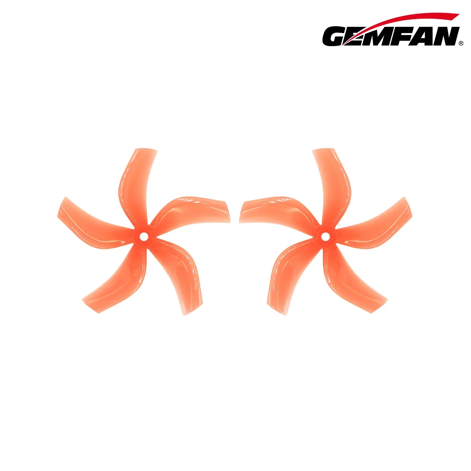 2Pairs GEMFAN D4-5 5-Blade Ducted Propeller 4 Inch, Inverted M5 Hole Prop for FPV Mini Quadcopter RC Accessories