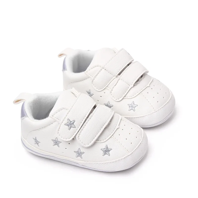 Baby Jongens Meisjes Casual Schoenen Geometrische Decoratie Zachte Bodem Antislip Mode Outdoor Baby Pasgeboren Eerste Wandelaars Wieg Sneaker