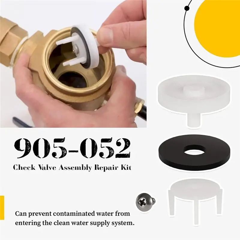 905-212 905-052 Kit de reparo de capô e poppet de 1 polegada e 1-1/4 polegadas para Febco 765 PVB 1 polegada e 1-1/4 polegadas prevenção de refluxo-BAAX