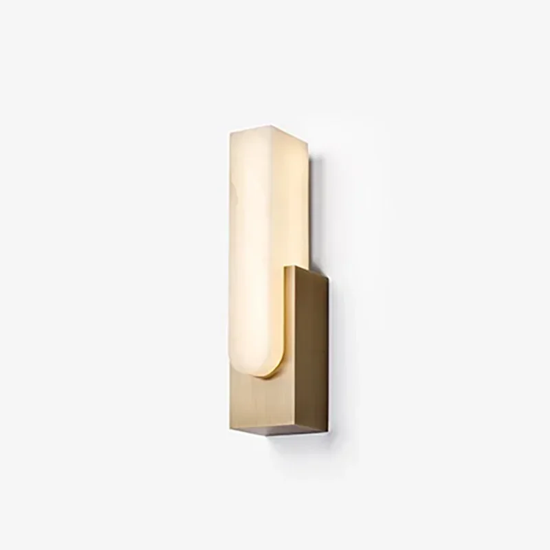 

Nordic modern bedroom bedside wall mounted Fixture sconces lamps led marble simple creative grey metal home decor wall light