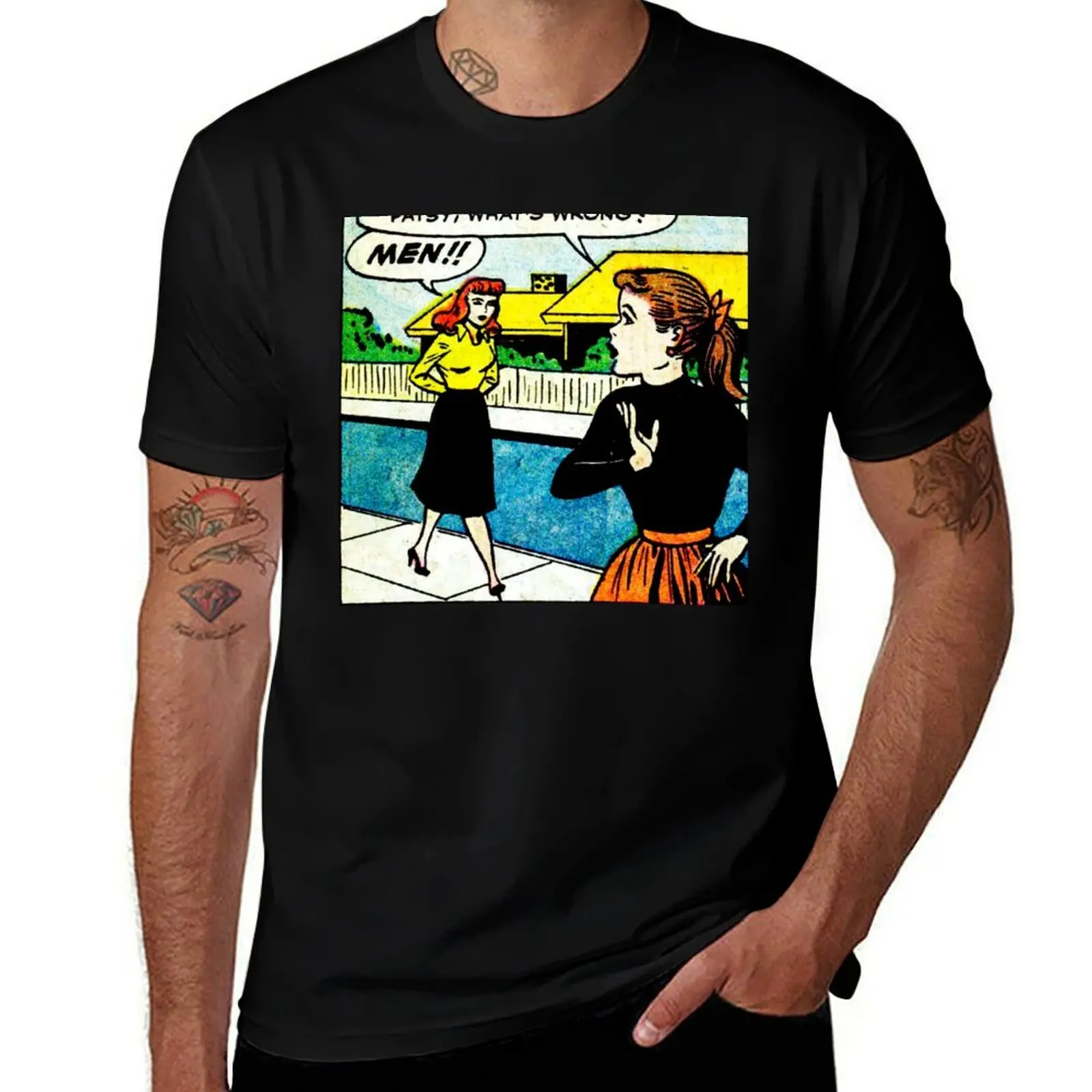 Patsy, what's wrong? T-Shirt Casual Graphic Print Tee T-Shirt