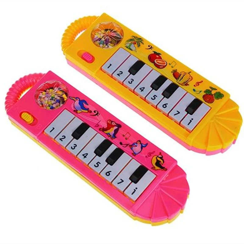 Small Size 8 Tones Baby Toys Electronic Organ Music Instrument Practice Piano Gift for Kids Early Learning and Education Toys