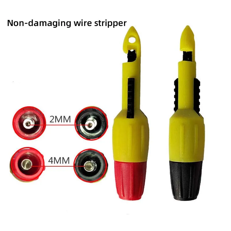 Non-invasive Wire Inspection and Circuit Testing for Vehicles Wire-Cutting Tool Non-destructive Wire Probe Inspection