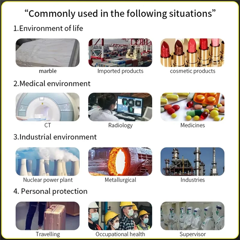 【B07R】 كاشف إشعاع عداد جيجر متعدد الوظائف، مراقب نووي لاختبار النشاط الإشعاعي المحمول X/Y/ Β