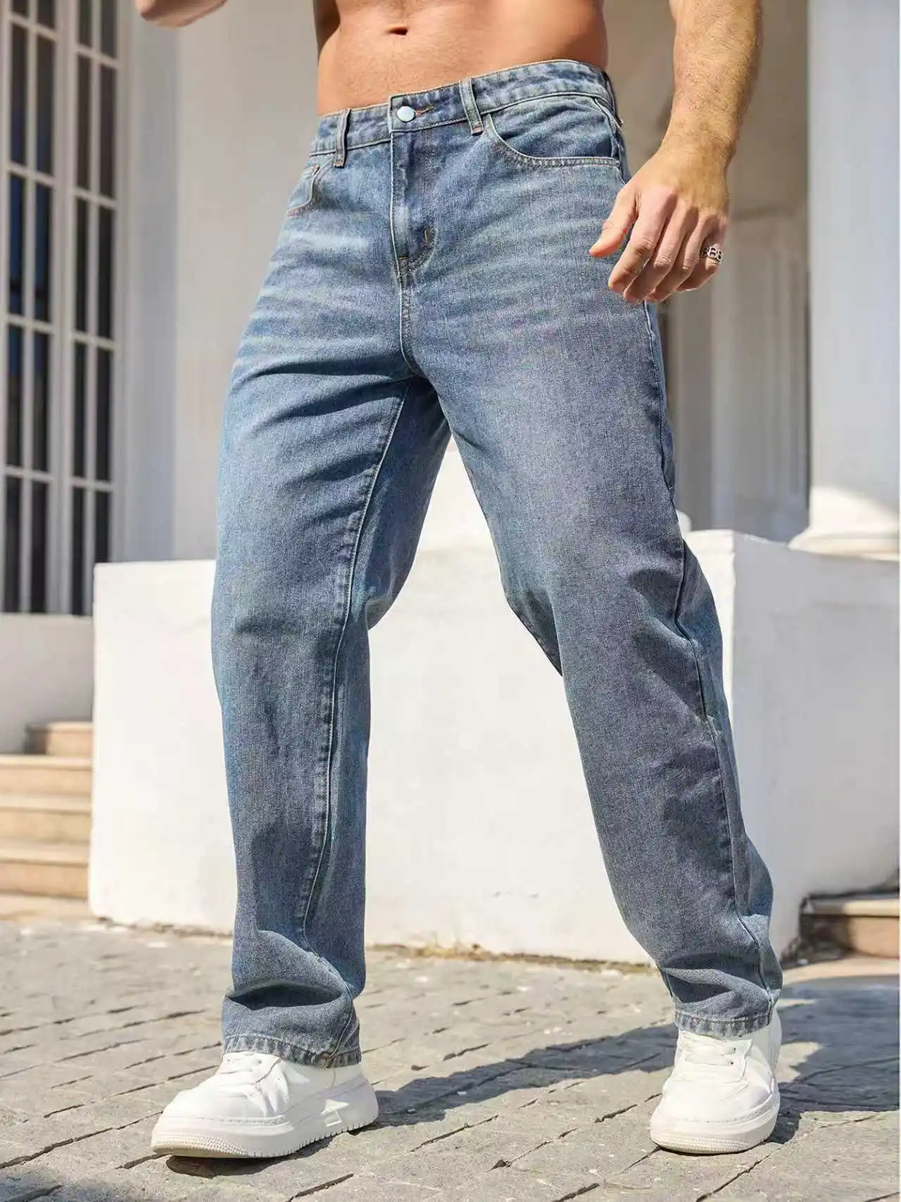 

Men's Casual Denim Pants