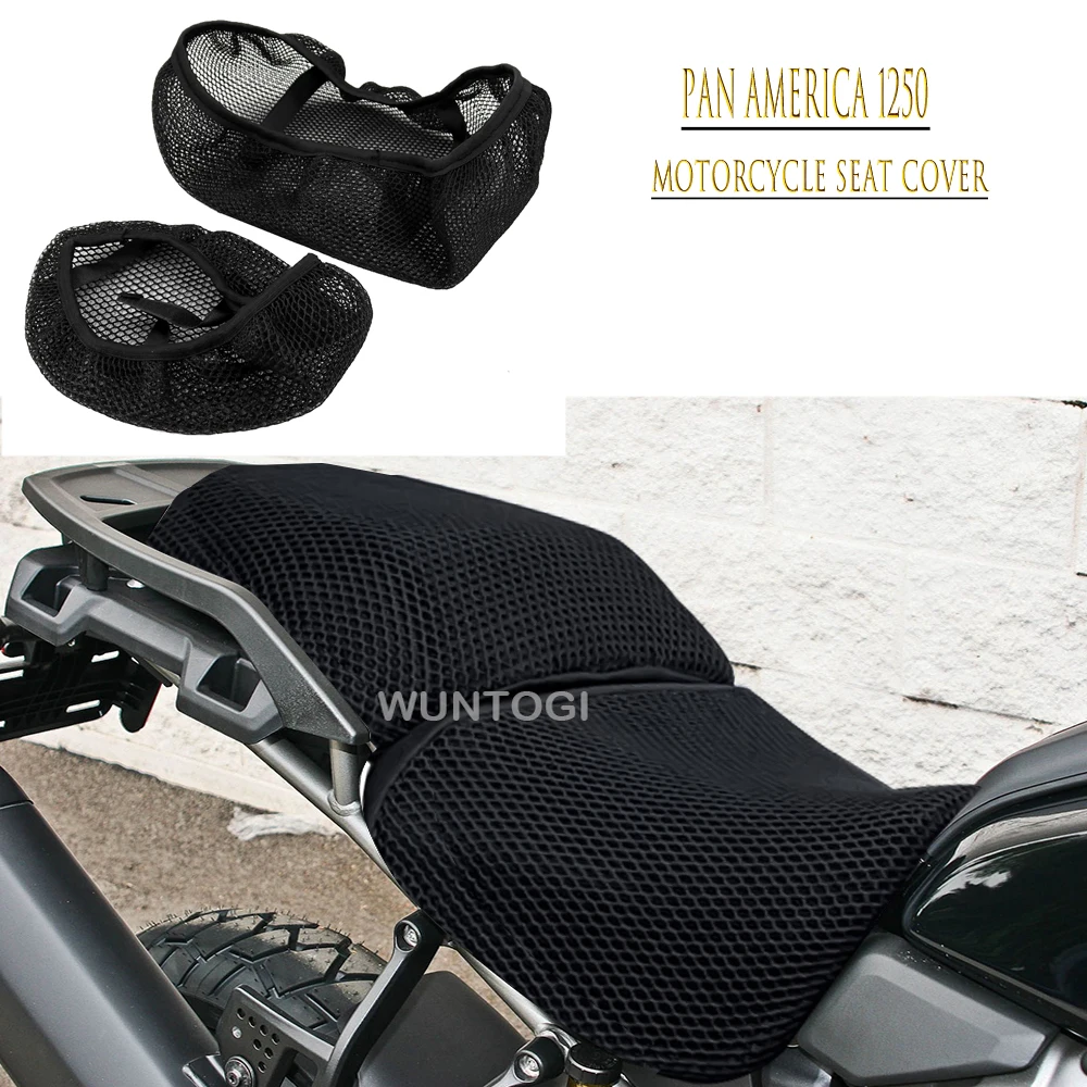 

Чехол на сиденье мотоцикла Harley Davidson Pan America 1250 1250 S, 3D тканевая защитная подушка для сиденья Pan America, аксессуары для Har