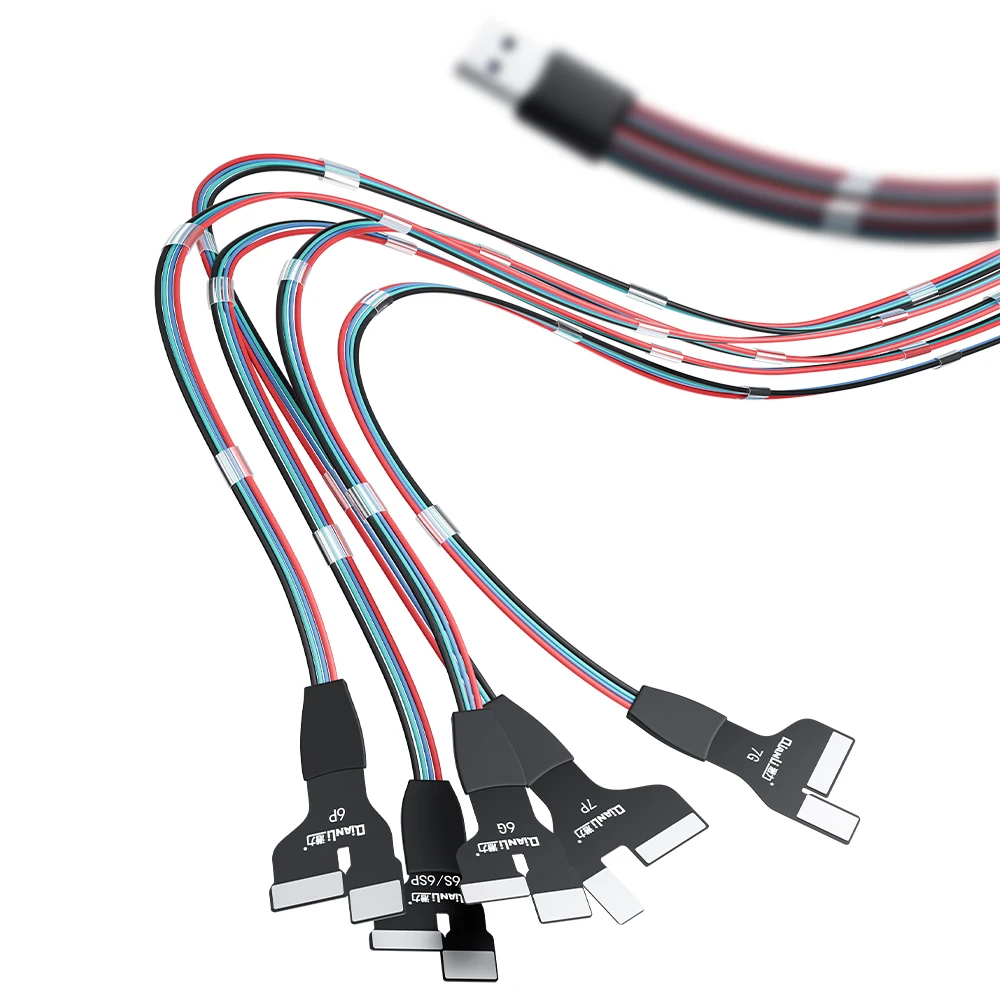 QIANLI IPower Pro Max 8th Supply Test Cable DC Power Control Test Line Battery Data Simulation,One Key to boot for iPhone 6-16PM