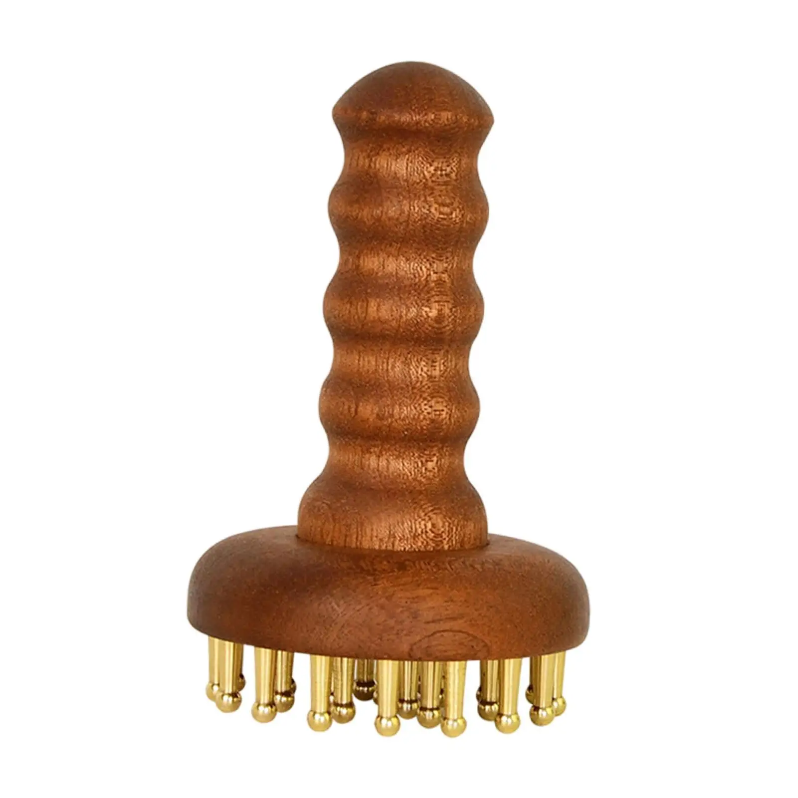 Full Body Massage Equipment Wooden Manual Brush Ergonomic Handle for Relaxation Neck Shoulder Waist Leg Back