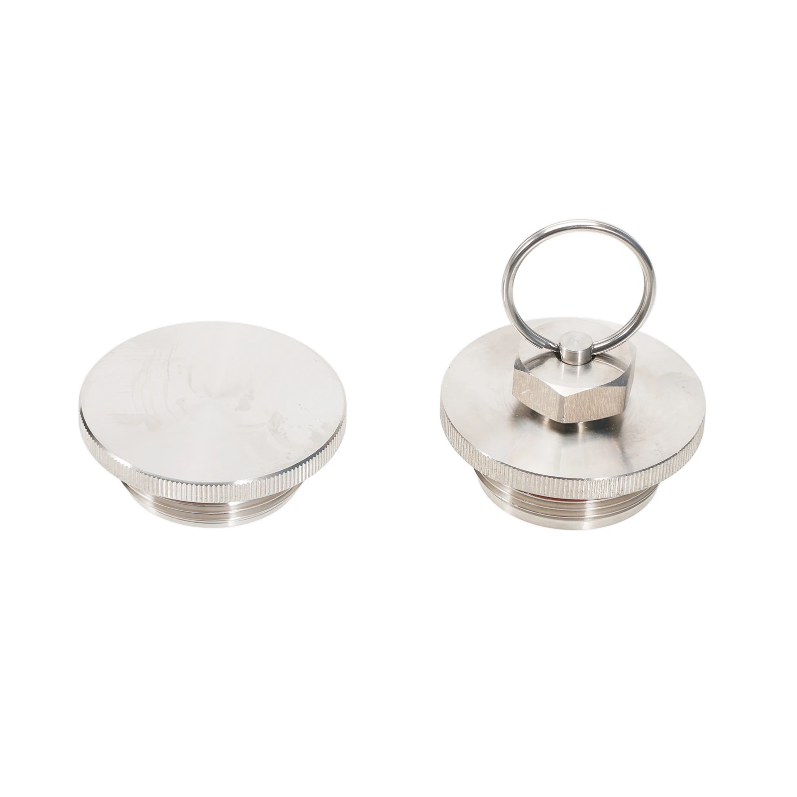Mini Keg Lid with O-ring Screw Cap Stainless Beer Barrel Cap With Relief Valve Fit 2/3.6/4/5/8/10L Mini Beer Keg Replacement