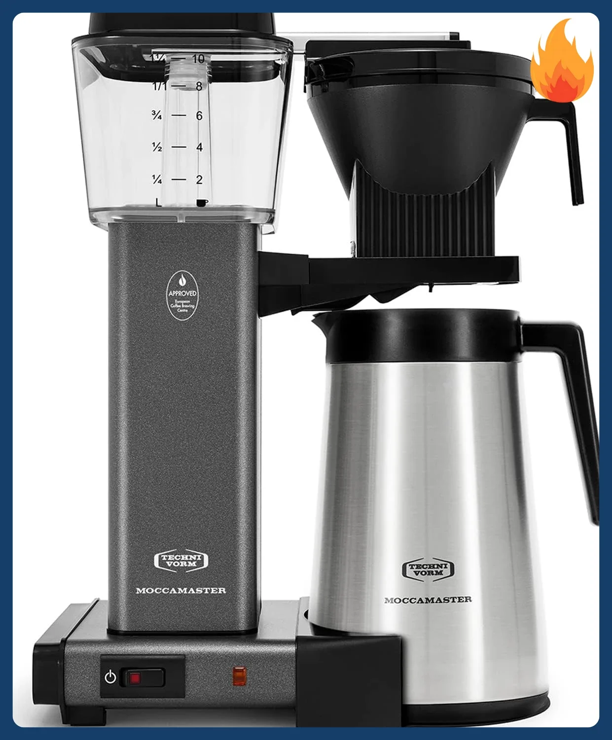 

[Discounted Price!]79317 KBGT thermal Carafe 10-Cup Coffee Maker 40 Ounce, Stone Grey 1.25l