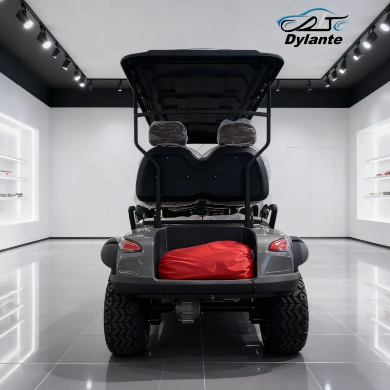 

Brand New Electric 4 Wheel Club Car Golf Cart For Sale Electric Golf Cart Available With Solar Panel And 14-Inch Off-Road Tires